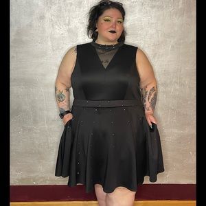 Black skater dress from torrid size 6